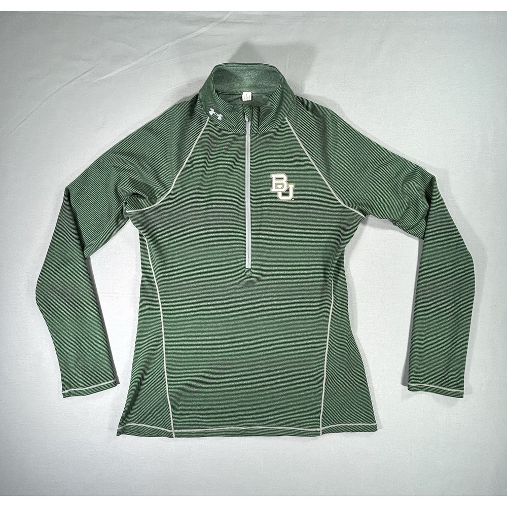 Baylor 1/2 zip Under Armour pullover women's size small College Game Day running